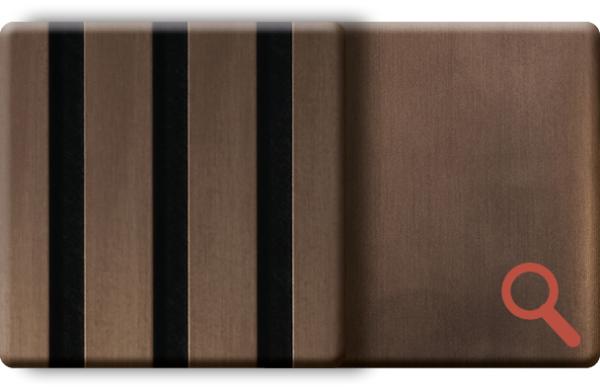 Akustikpaneel Metall Bronze 1,34m²/Stück