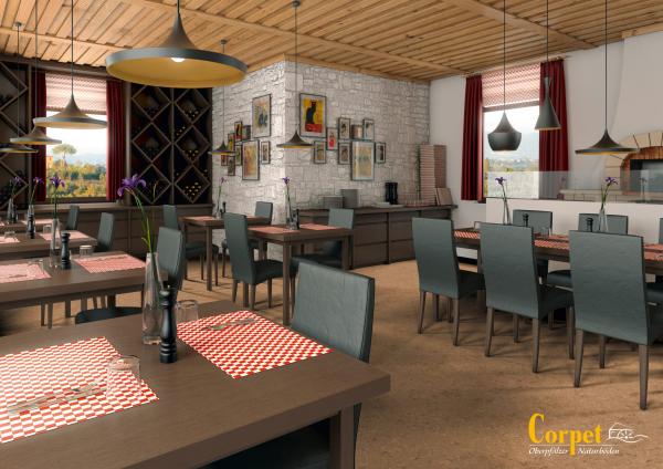 Designkork Dekor River versiegelt 1,95m²/Paket